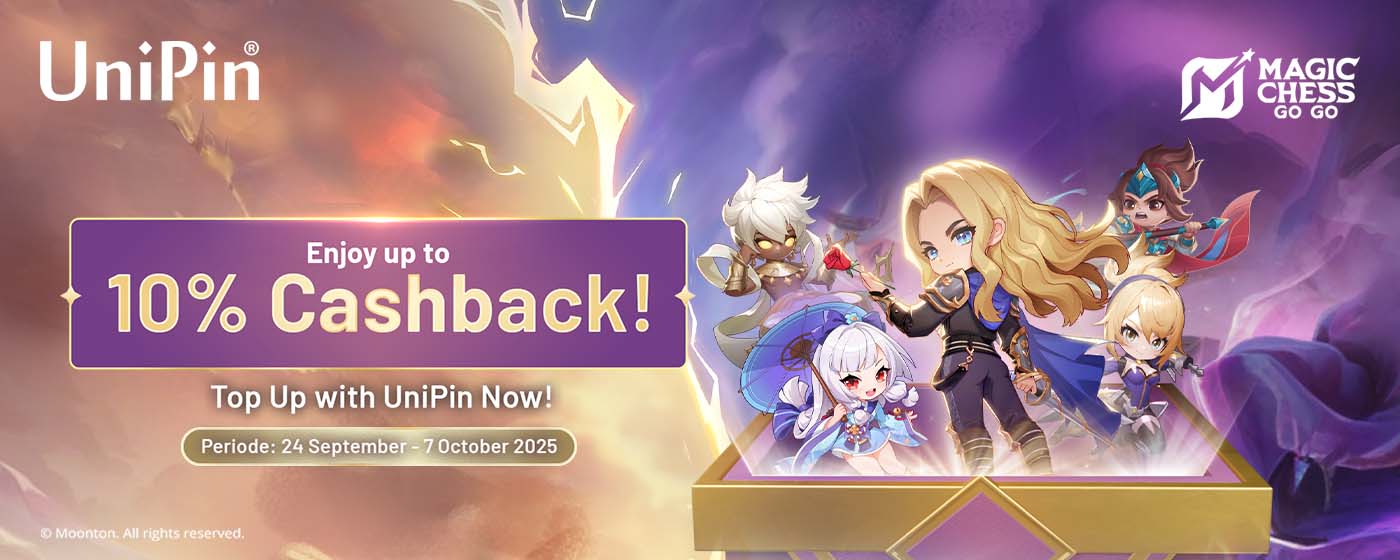 Enjoy Up to 10% Cashback with Magic Chess: Go Go! (MY)